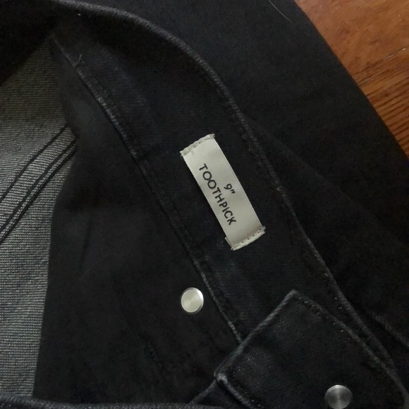J. Crew Toothpick Jeans in Charcoal Wash - Picture 3 of 4